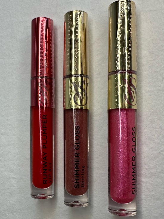 Victoria's Secret Other - Victoria's Secret Lip Gloss Trio — Red, Brown, Pink